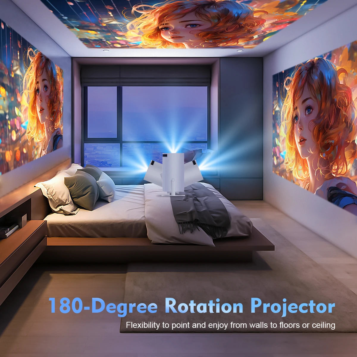 Transform Your Space: Magcubic HY300 Pro 4K Projector for Ultimate Entertainment!